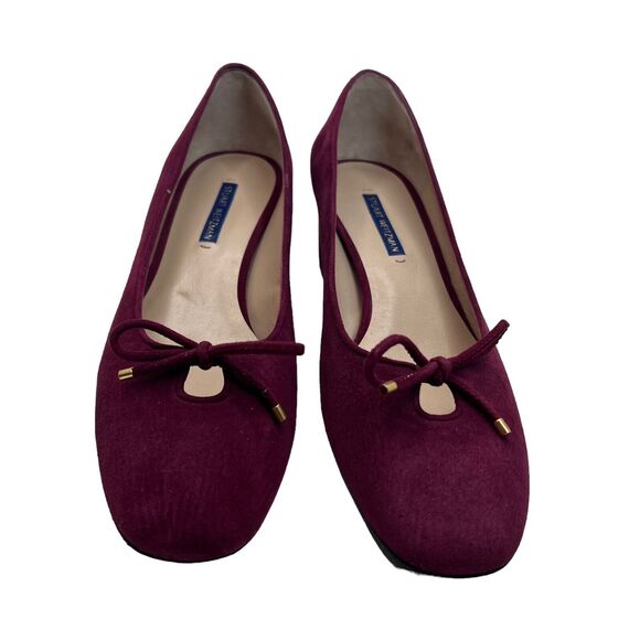 Stuart Weitzman Gabby 45 Suede Chunky Heel Pumps Women’s Size 10 - Picture 2 of 9